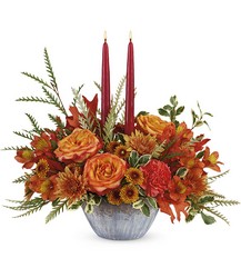 Bountiful Blessings Centerpiece from Clermont Florist & Wine Shop, flower shop in Clermont